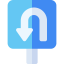 U turn icon 64x64