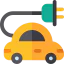 Electric car Ikona 64x64