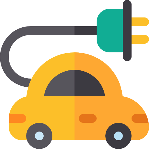 Electric car icône
