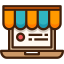 Online shop icon 64x64