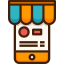 Online shop icon 64x64