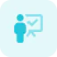 Line graph icon 64x64