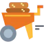 Wheelbarrow icon 64x64