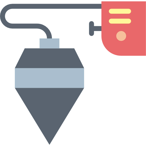 Plumb bob icon