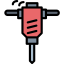 Hydraulic breaker icon 64x64