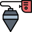 Plumb bob icon 64x64