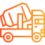 Concrete mixer icon 64x64