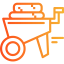Wheelbarrow icon 64x64