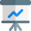 Line graph icon 64x64