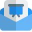 Open envelope icon 64x64
