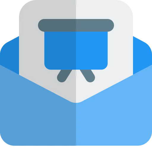 Open envelope icon