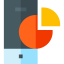 Pie chart icon 64x64