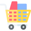Shopping cart icon 64x64