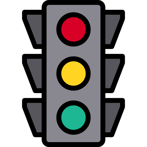 Traffic light icon