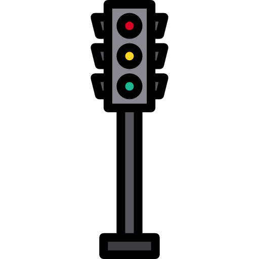 Traffic light icon
