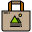 Eco bag icon 64x64