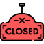 Closed sign іконка 64x64