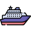 Cruise ship icon 64x64