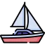 Sail boat icon 64x64