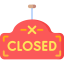 Closed sign іконка 64x64