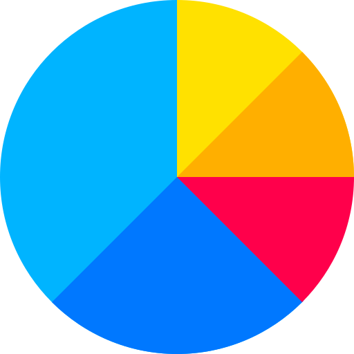 Pie chart ícone