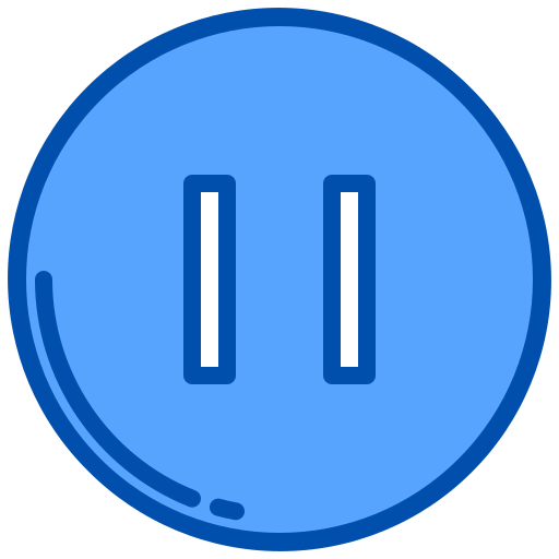 Pause button Ikona