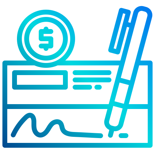 Cheque icon