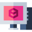 3d modeling icon 64x64