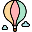 Hot air balloon icon 64x64