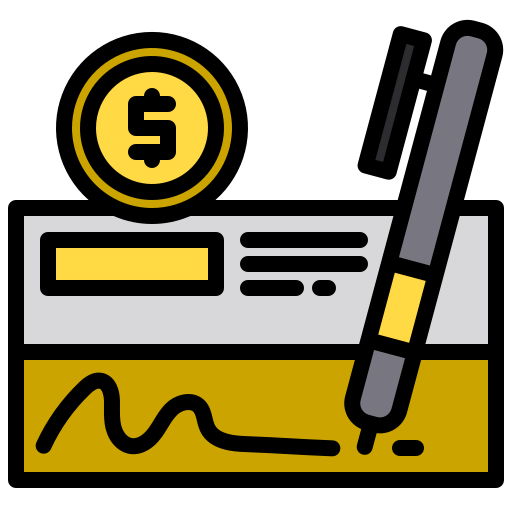 Cheque icon
