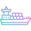 Cargo boat ícono 64x64