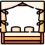 Canopy bed icon 64x64