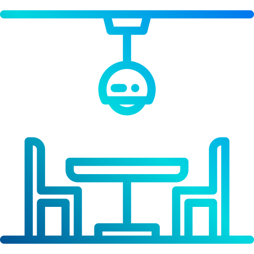 Dinner table icon