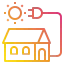 Solar energy icon 64x64
