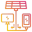Solar energy icon 64x64