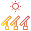 Solar energy icon 64x64