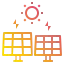 Solar energy icon 64x64
