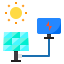 Solar energy icon 64x64