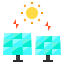 Solar energy icon 64x64