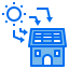 Solar energy icon 64x64