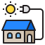 Solar energy icon 64x64