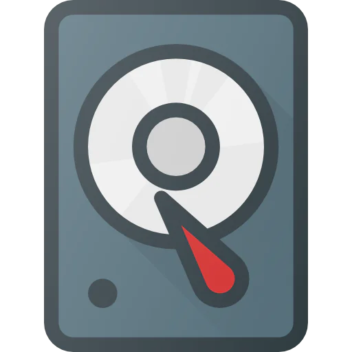 Hard disk icon