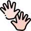 Hand print icon 64x64
