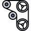 Timing belt icon 64x64