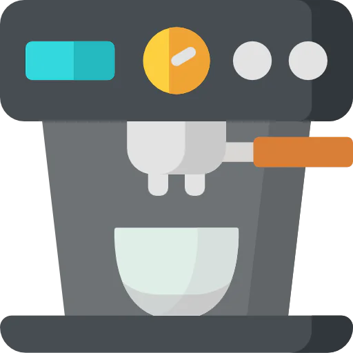 Coffee machine icon