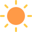 Sun icon 64x64