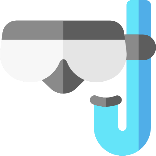 Diving mask icon