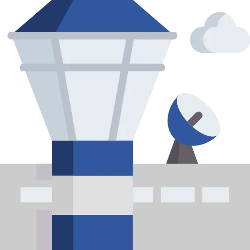 Control tower icon
