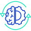 Brain process icon 64x64
