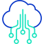 Computing cloud ícono 64x64